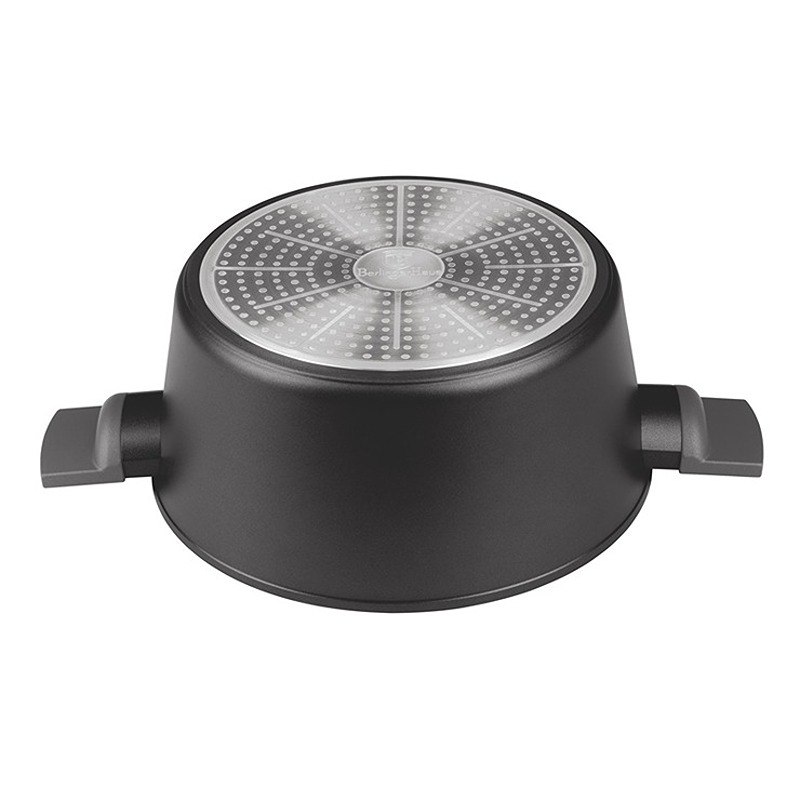 Caserolă cu suprafață și capac din titan 28 cm Antracit Collection