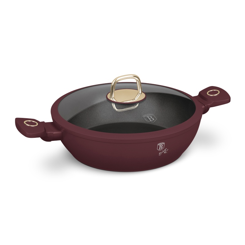 Caserolă cu înveliș și capac din titan 28 cm Colecția Leonardo