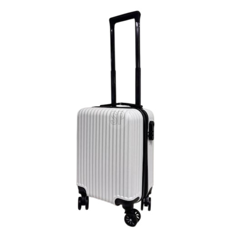 Cestovní kufr 29 litrů bílý