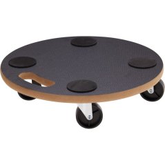 Prepravný vozík z drevených vlákien s priemerom 38 cm