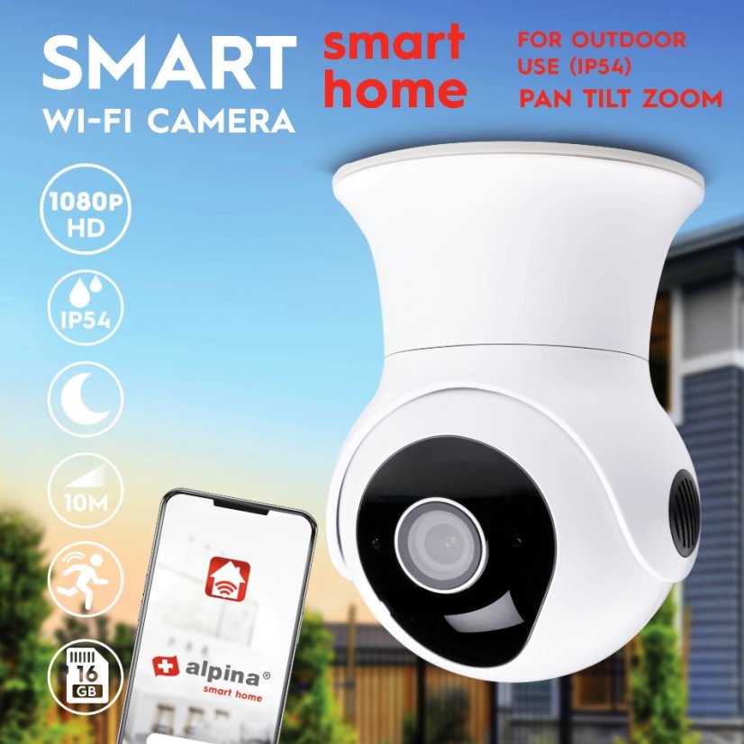 Cameră IP WiFi inteligentă pentru exterior HD 1080p