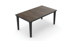 Zahradní stůl Keter Deco Futura 160 walnut / grafit