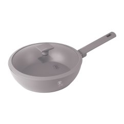 Tigaie adâncă cu suprafață din titan și capac 24 cm Colecția Taupe Tigaie adâncă cu suprafață din titan și capac 24 cm Colecția Taupe