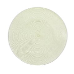 Prostírání KIMYA PP-plastik krémová H 0,2cm / Ř 38cm