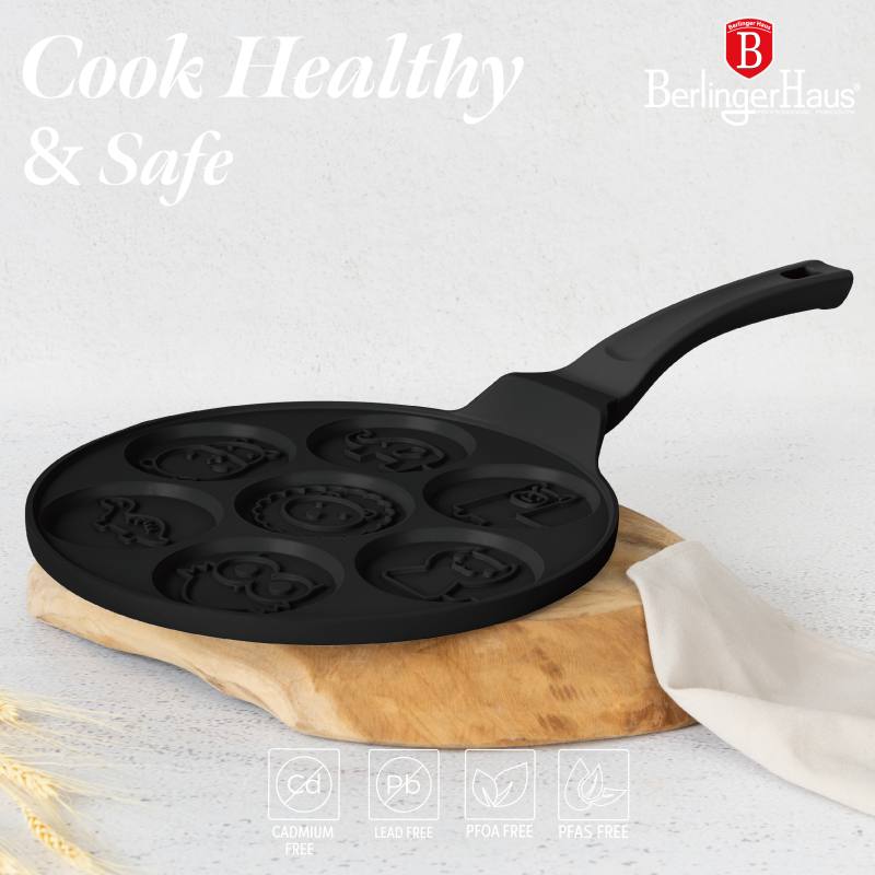 Lívanečník s titanovým povrchem zvířátka 26 cm Matte Black Collection