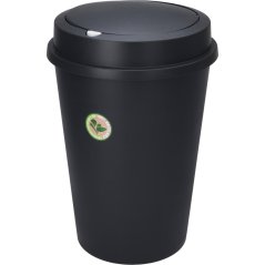 Odpadkový kôš výklopný 50 l ANTRACIT