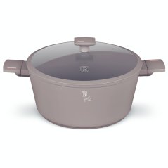 Kastrol s titanovým povrchem a poklicí 20 cm Taupe Collection Kastrol s titanovým povrchem a poklicí 20 cm Taupe Collection