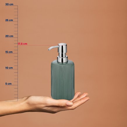 Dávkovač mýdla Ava keramika zelená 350 ml
