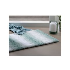 Kúpeľňová predložka Ombre 120x70 cm polyester nefritovo zelená