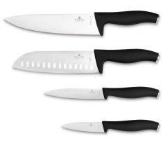 Set de cuțite din oțel inoxidabil 4 buc Colecția Matte Black Set de cuțite din oțel inoxidabil 4 buc Colecția Matte Black
