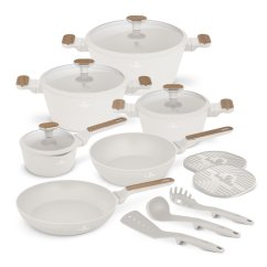 Súprava riadu s titánovým povrchom 15 ks Sahara Nordic Collection