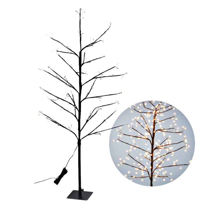 Dekorativní světelný stromek 240 LED 120 cm