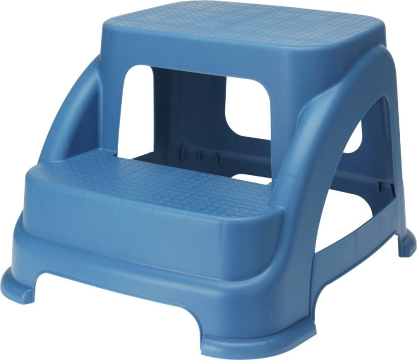 Plastové regály do 150 kg 43x37,5x28cm modré