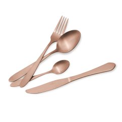 Sada příborů 24 ks Rosegold Metallic Line