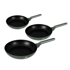 Sada pánví s titanovým povrchem Matte Green Collection Sada pánví s titanovým povrchem Matte Green Collection