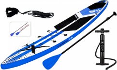 Paddleboard pádlovacia doska 350 cm s kompletným príslušenstvom, modrá