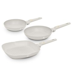 Sada pánví s titanovým povrchem 3 ks Sahara Collection steak