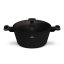 Kastrol s titanovým povrchem a poklicí 28 cm Black Rose Collection