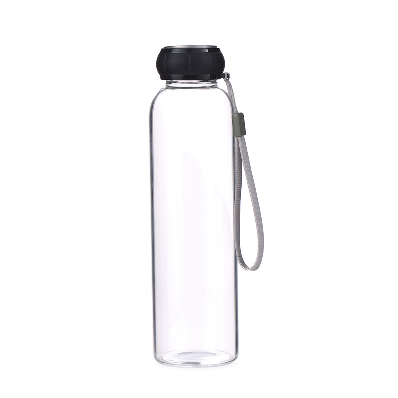 Lahev skleněná přenosná s poutkem 550 ml