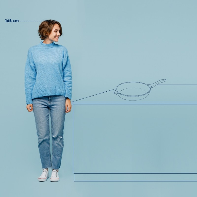 Pánev Vitana Gusto litý hliník šedá 32 x 6,5 cm