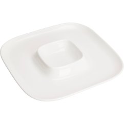 Farfurie de porțelan 26x26 cm