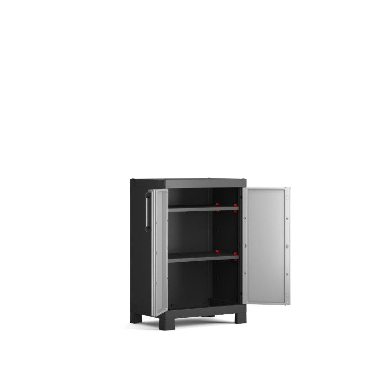 Cabinet Keter Detroit Low gri