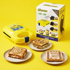 Sendvičovač 3 v 1 s vyměnitelnými deskami 600 W kolekce MIMONI