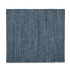 Kúpeľňová predložka Megan 100% bavlna dymovo modrá 65,0x55,0x1,6cm
