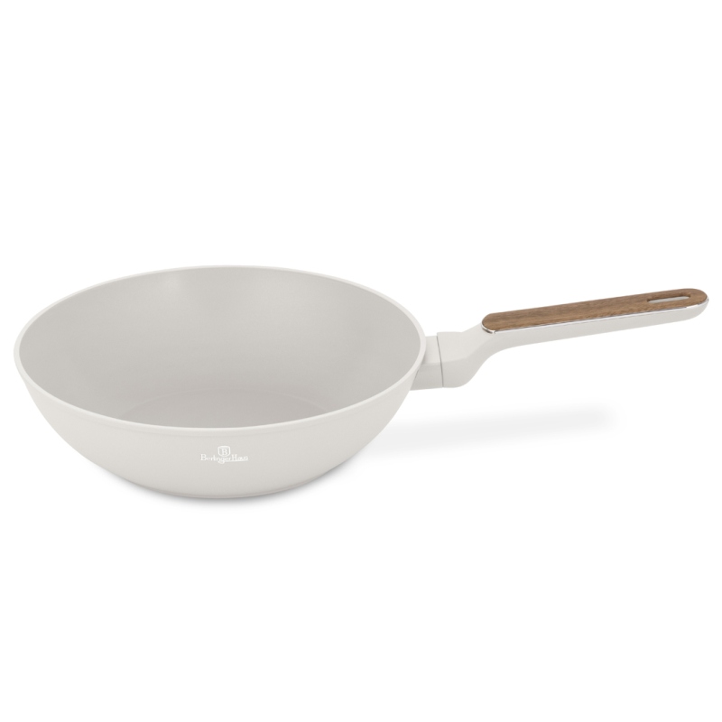 Pánev WOK s titanovým povrchem a poklicí 28 cm 28 cm Sahara Nordic Collection