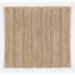 Alfombra de baño Megan 100% algodón beige 65x55x1,6cm