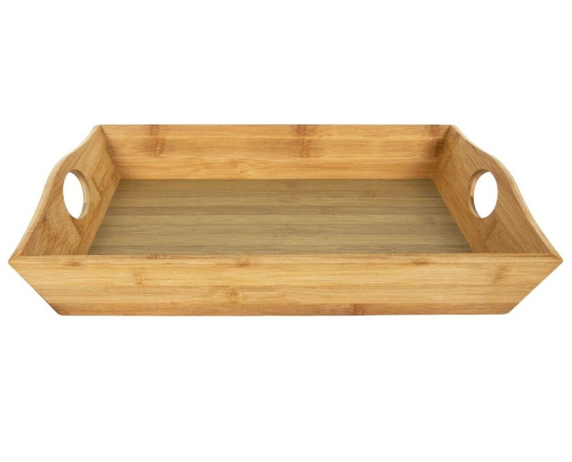 Bandeja de bambú 41x30x7,5cm