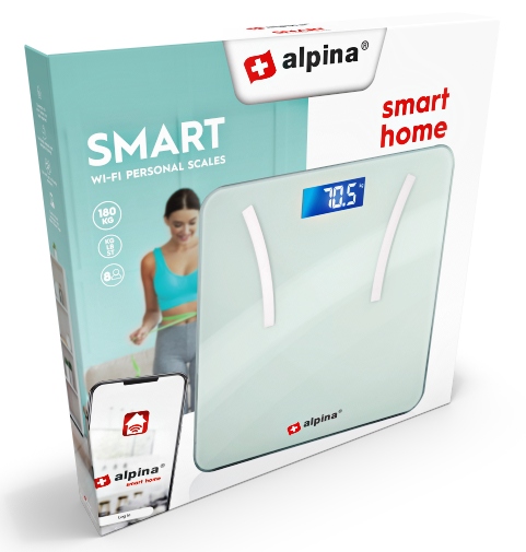Chytrá osobní váha Smart s aplikací