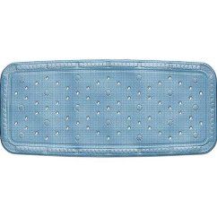 Vanová podložka KRETA PVC modrá 92x36cm