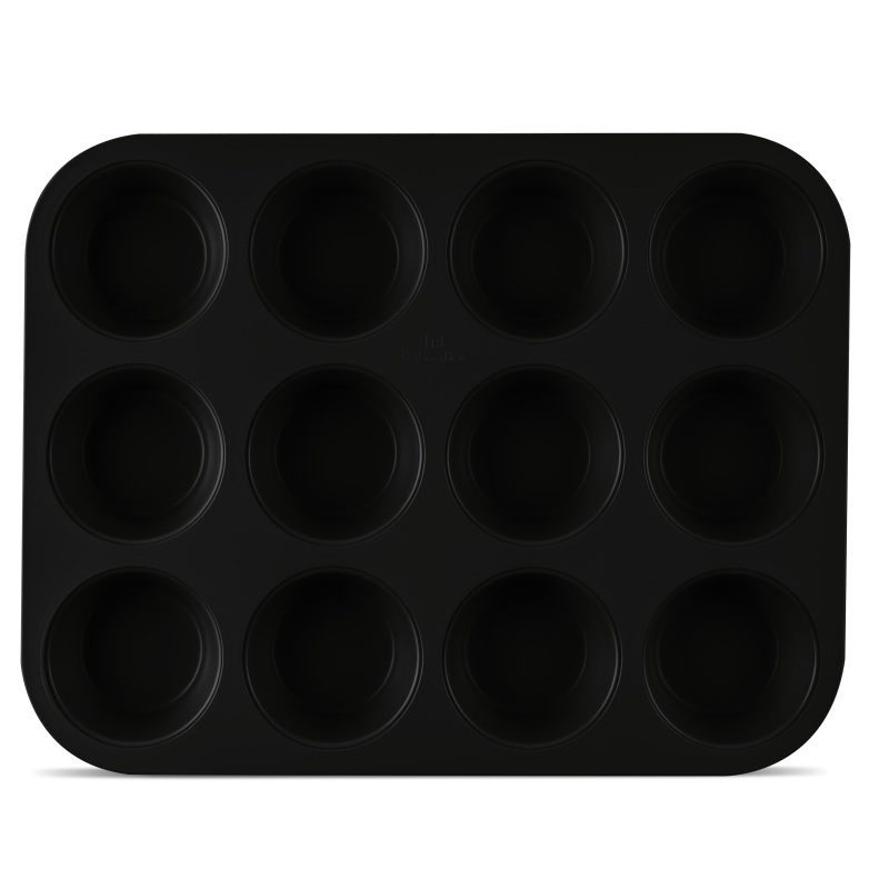 Forma na muffiny 12 ks Matte Black Collection