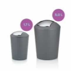 Odpadkový koš MARTA 5L plast, bílý