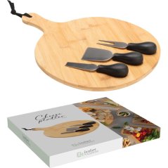 Sada na krájanie syrov s doskou sada 4 ks