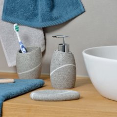 Dávkovač mýdla Talus polyresin bílá 300 ml