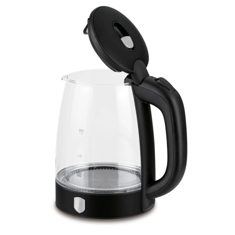 Rychlovarná konvice skleněná 1,7 L Matte Black Collection