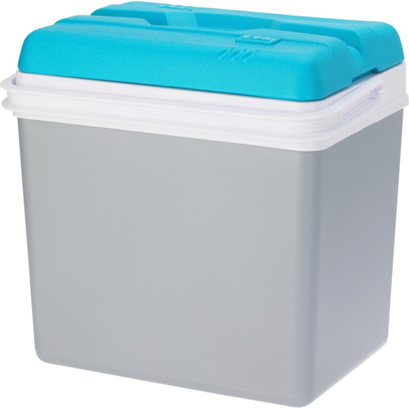Chladicí box 24 litrů šedá/modrá