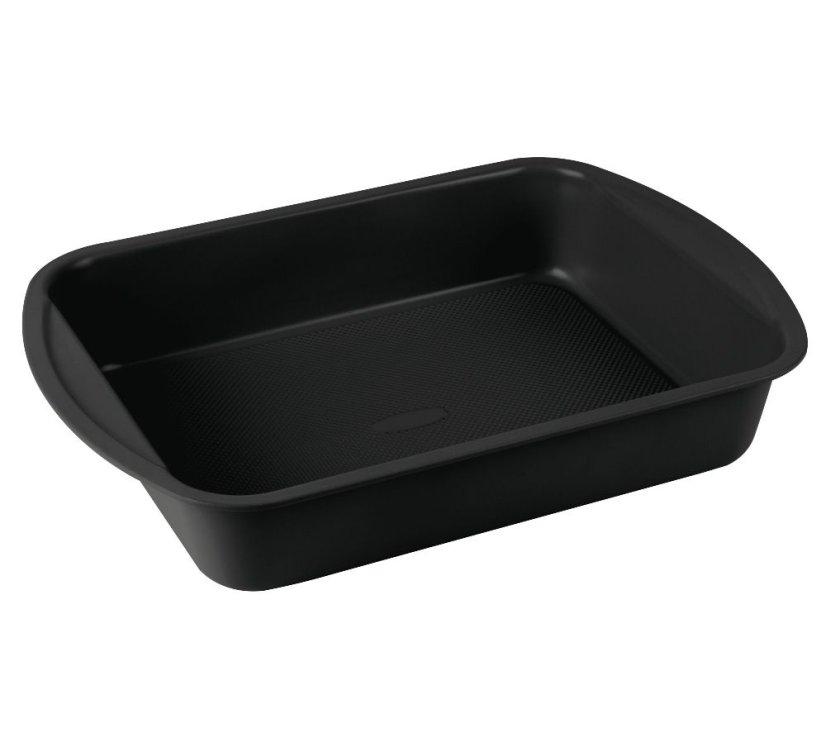 Pečící plech s titanovým povrchem 35 x 27 cm Matte Black Collection