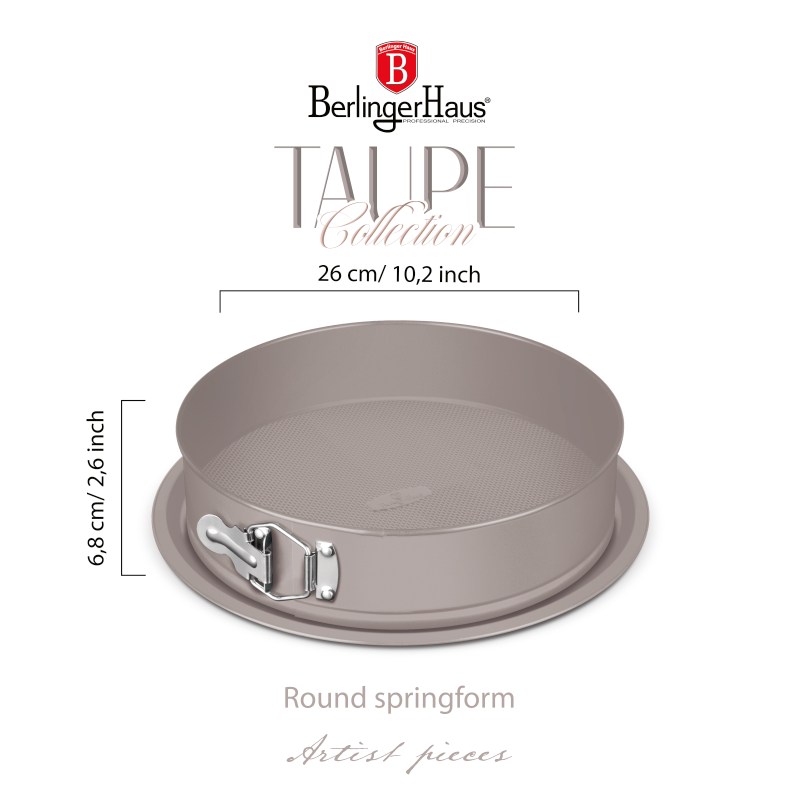 Forma na dort s nepřilnavým povrchem 2v1 Taupe Collection