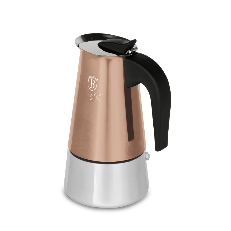 Moka konvička indukce 6 šálků Rosegold Metallic Line