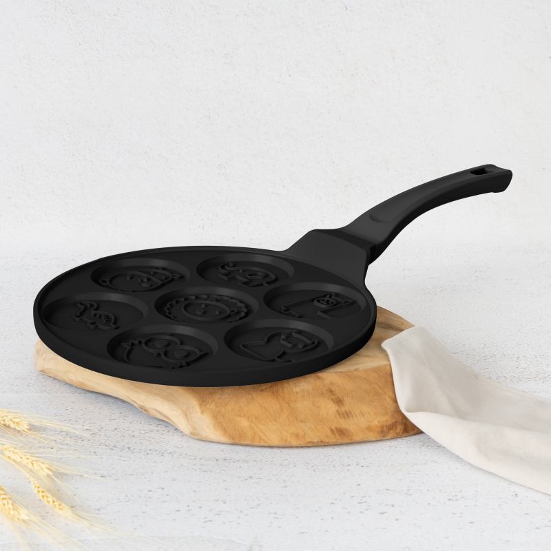 Lívanečník s titanovým povrchem zvířátka 26 cm Matte Black Collection