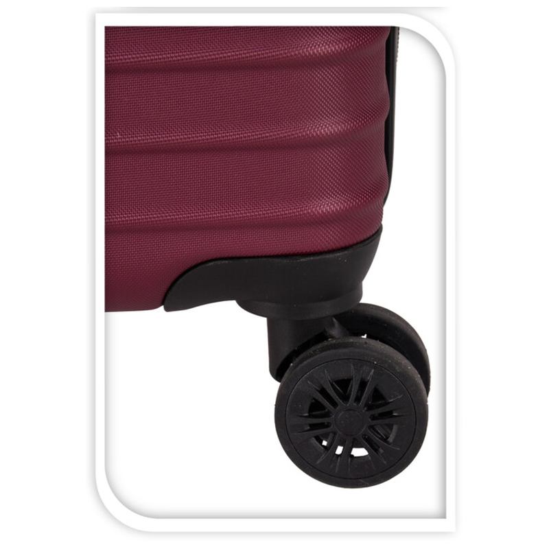 Súprava cestovných kufrov 2 ks červená