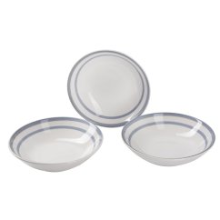 Set farfurie adanca 3 bucati NOIA 20 cm