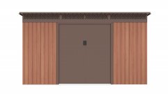 Casuta de gradina G21 GRAH 1132 - 340 x 333 cm, maro