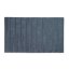 Alfombra de baño Megan 100% algodón azul humo 80,0x50,0x1,6cm