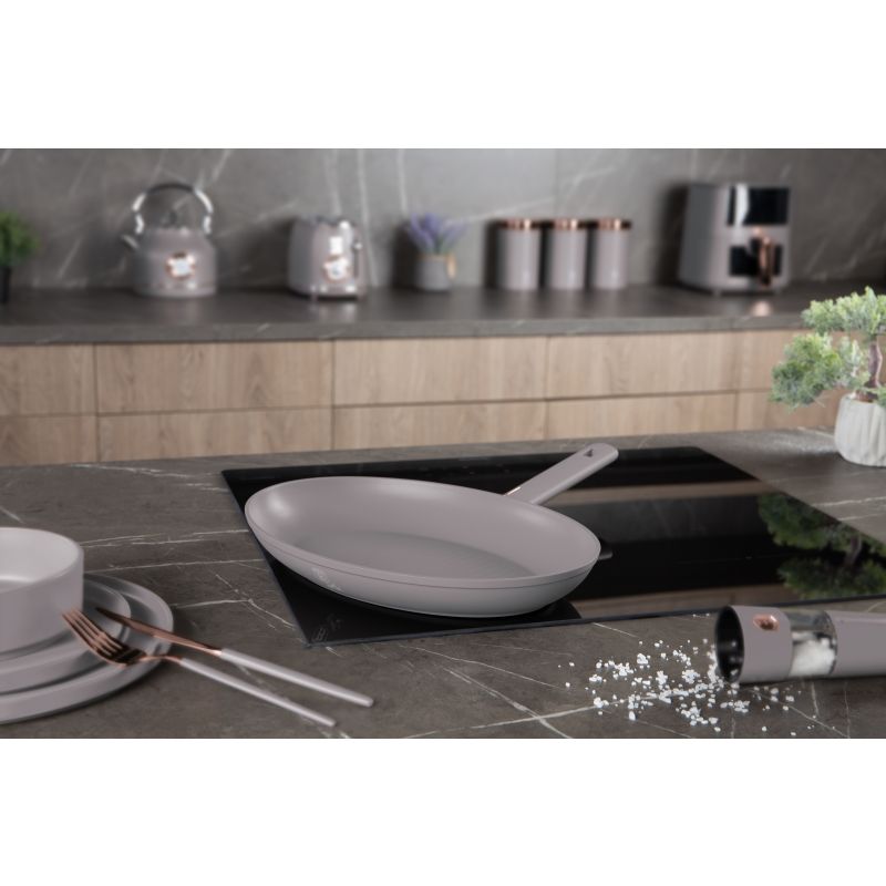 Pánev na ryby a steaky s titanovým povrchem 35 cm Taupe Collection