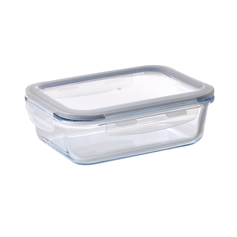 Borcan alimentar sticla borosilicata NATURAL 1L