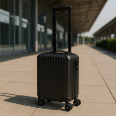 Cestovný kufor 29 litrov čierny